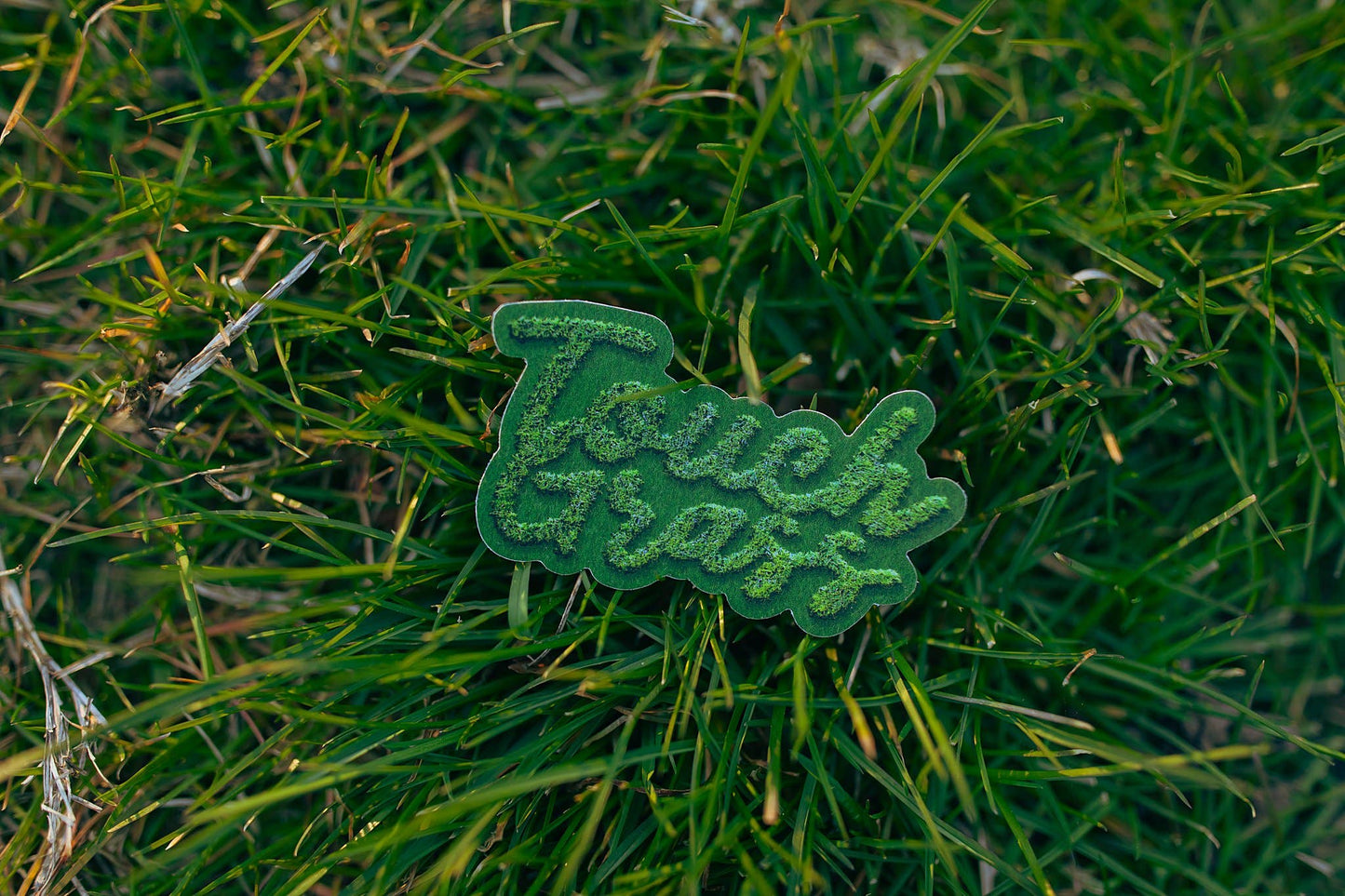 Touch Grass Vinyl Sticker