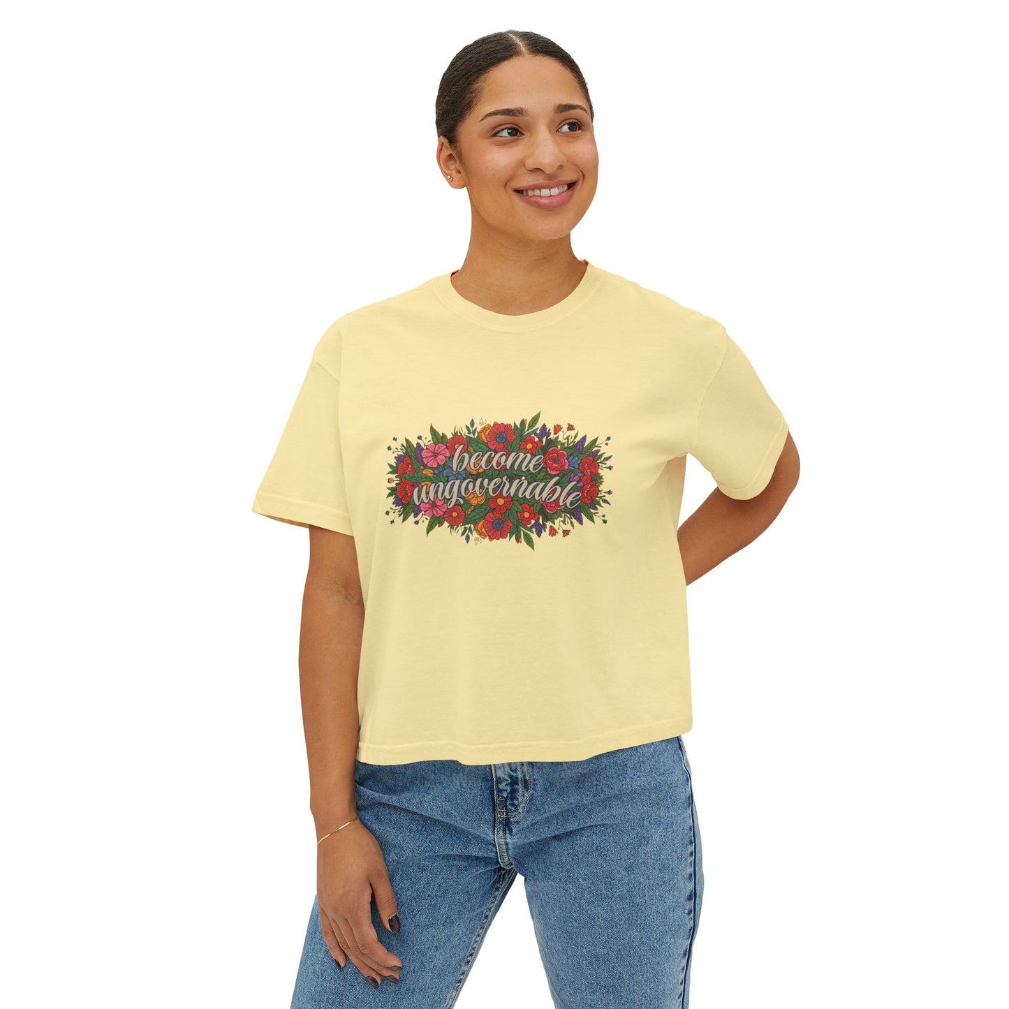 Become Ungovernable Boxy Tee