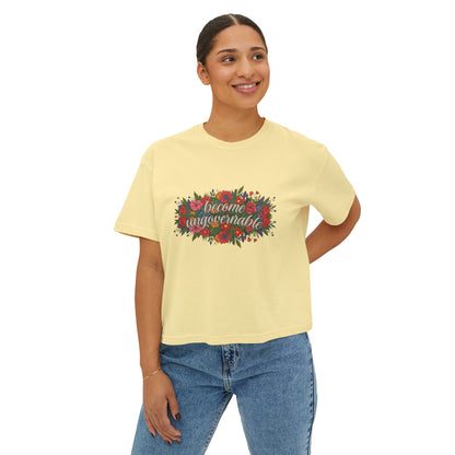 Become Ungovernable Boxy Tee