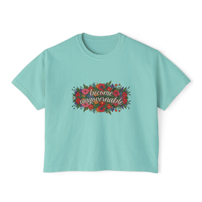 Become Ungovernable Boxy Tee
