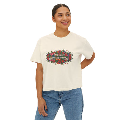 Become Ungovernable Boxy Tee