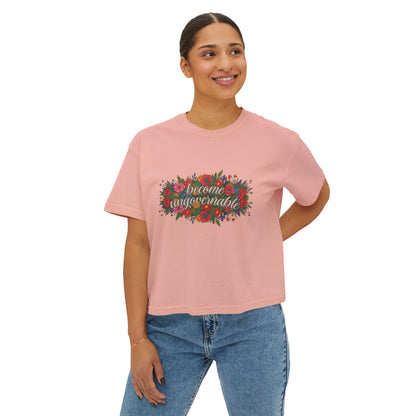Become Ungovernable Boxy Tee