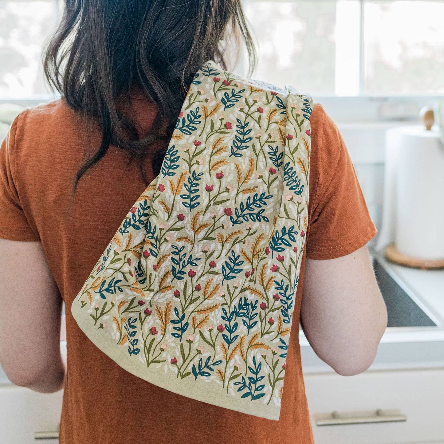 Field Floral Kitchen Towel