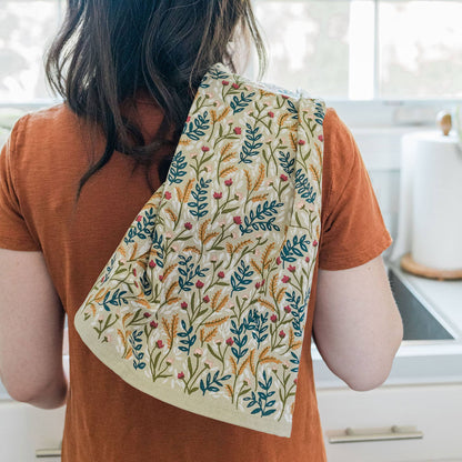Field Floral Kitchen Towel