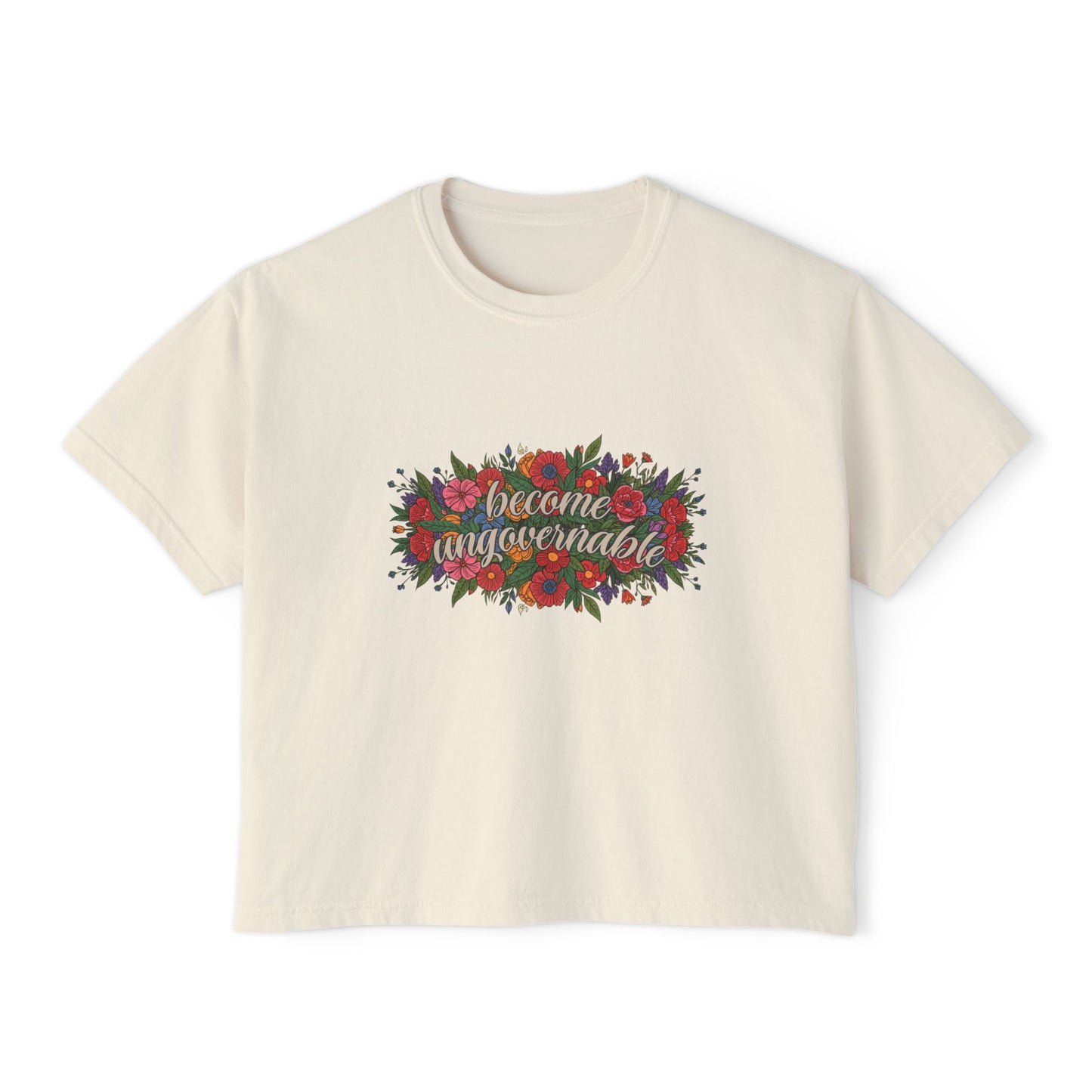 Become Ungovernable Boxy Tee