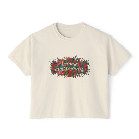 Become Ungovernable Boxy Tee