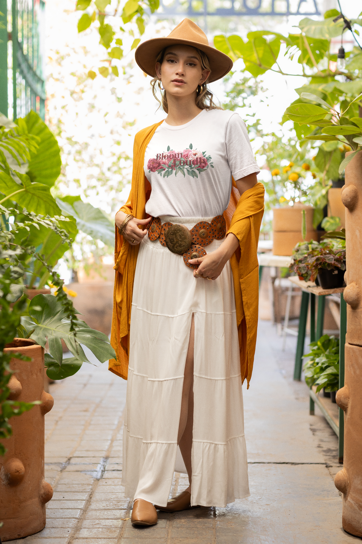 Bloom Loudly Tee Shirt