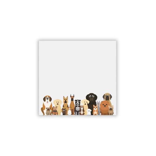 Dog Lover Post-it® Notes – 3x3 – Lots of Pups sticky notes