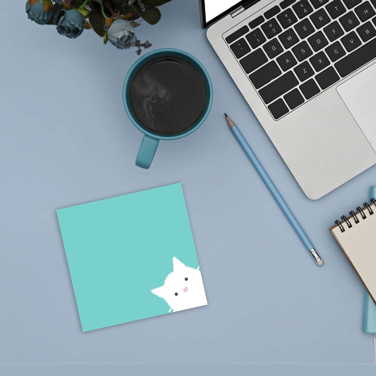 Peeking Cat Post-it® Note – 3x3 – Sticky Notes