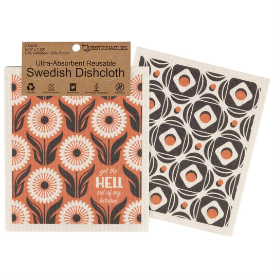Get Out Swedish Dishcloth Set