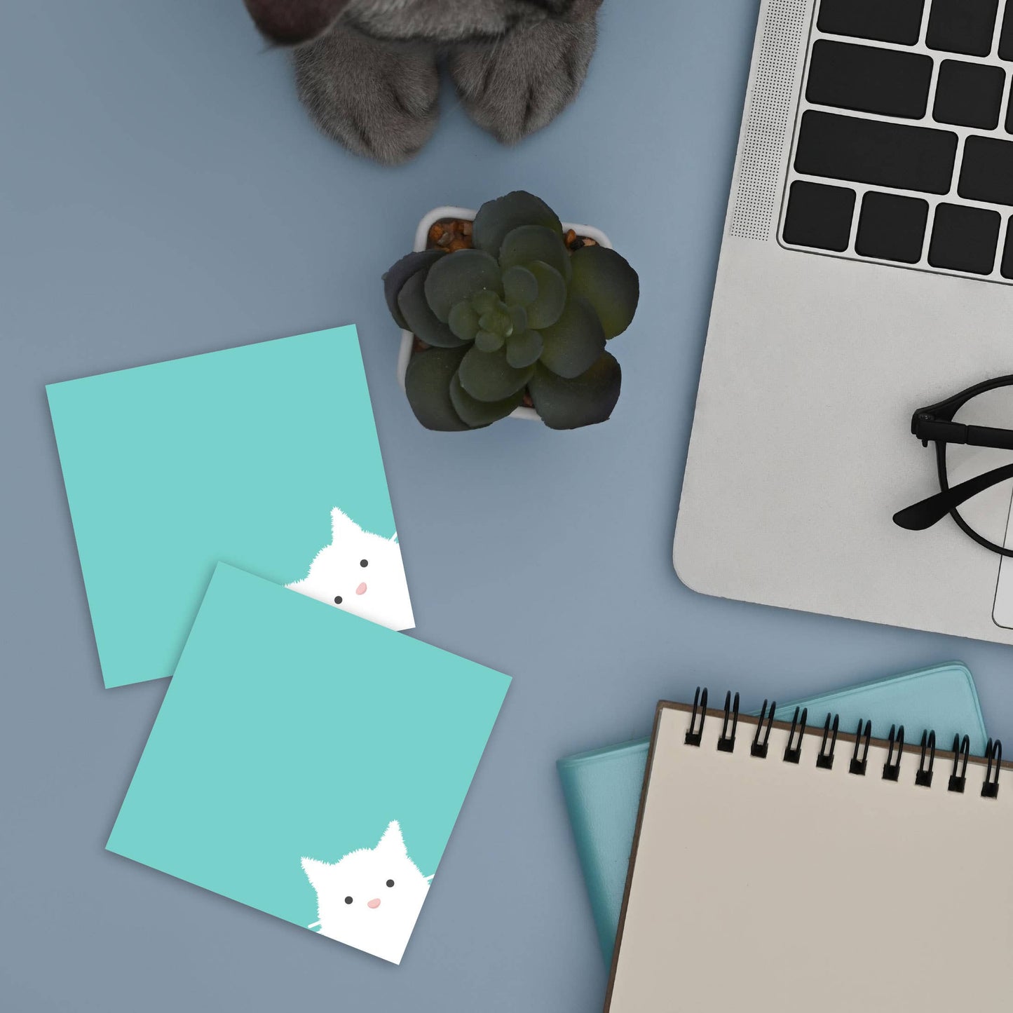 Peeking Cat Post-it® Note – 3x3 – Sticky Notes