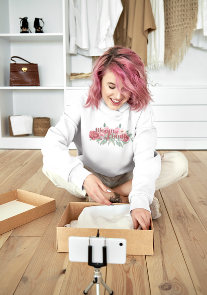 Bloom Loudly Hoodie